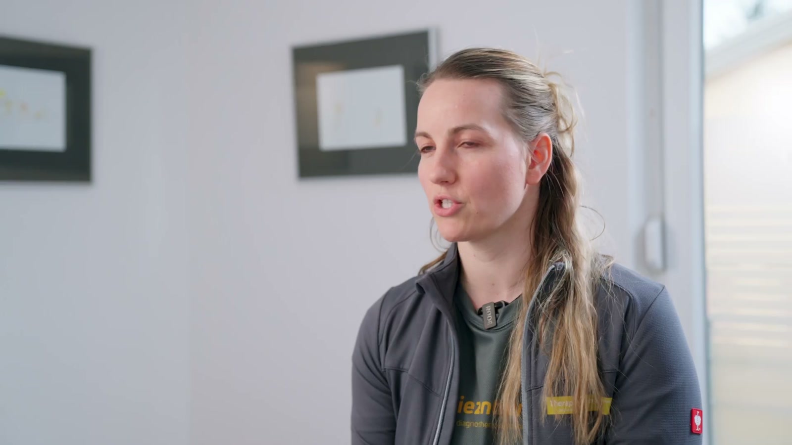 Maria, Physiotherapeutin, im Interview