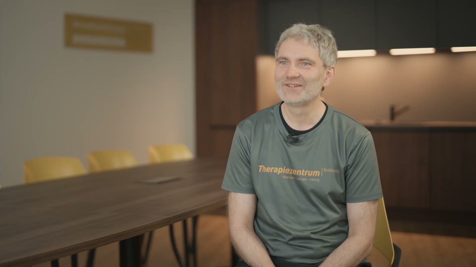 Ergotherapeut im Interview in der Praxis